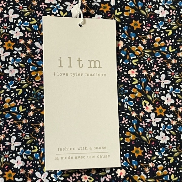 ILTM (I Love Tylor Madison) Salma floral hoodie dress - Picture 4 of 12